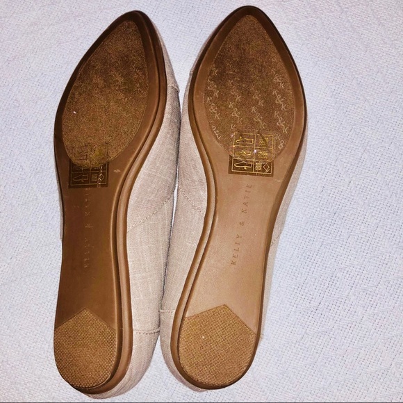 Kelly & Katie Zoe Canvas Ballet Flats | NWOT - (#1307) - Picture 5 of 8